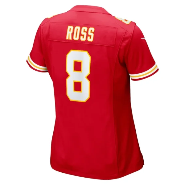 Justyn ross kansas city chiefs nike womens home game player jersey Red L