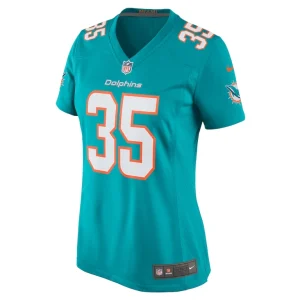 Kadar hollman miami dolphins nike womens home game player jersey Aqua M