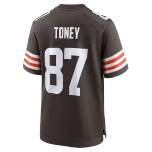 Kadarius toney cleveland browns nike team game jersey Brown L