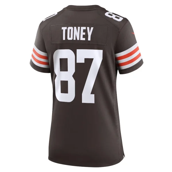 Kadarius toney cleveland browns nike womens team game jersey Brown L