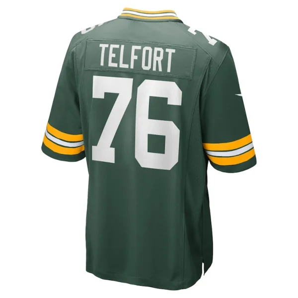 Kadeem telfort green bay packers nike game jersey Green L