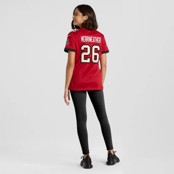 Kaevon merriweather tampa bay buccaneers nike womens game jersey Red 2XL