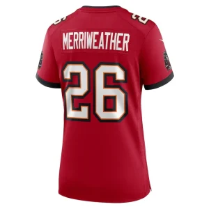 Kaevon merriweather tampa bay buccaneers nike womens game jersey Red L