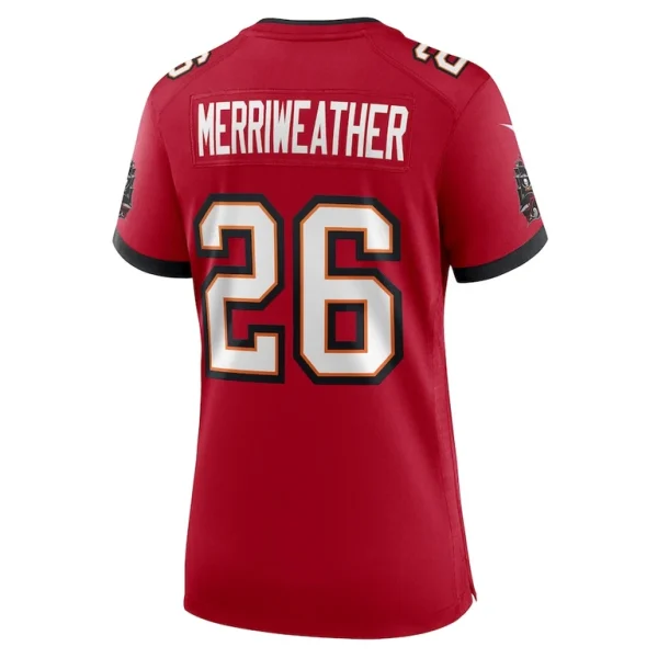 Kaevon merriweather tampa bay buccaneers nike womens game jersey Red L