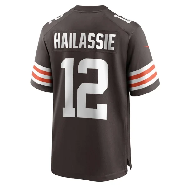 Kahlef hailassie cleveland browns nike team game jersey Brown L