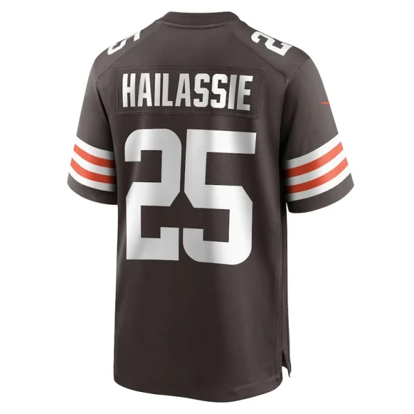 Kahlef hailassie cleveland browns nike team game jersey Brown L
