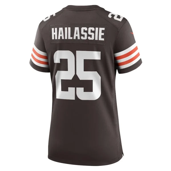 Kahlef hailassie cleveland browns nike womens team game jersey Brown L