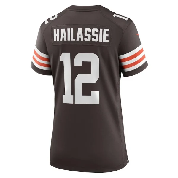 Kahlef hailassie cleveland browns nike womens team game jersey Brown L
