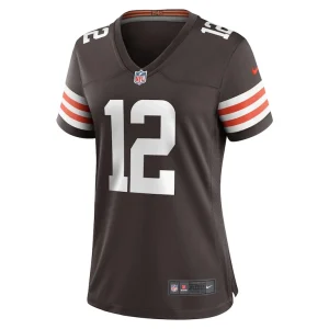 Kahlef hailassie cleveland browns nike womens team game jersey Brown M