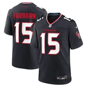 Kaimi fairbairn houston texans nike team game jersey Navy