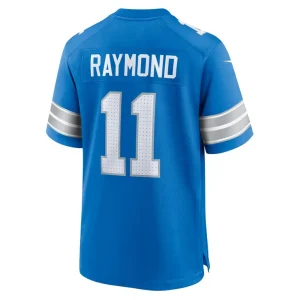 Kalif raymond detroit lions nike team game jersey Blue L
