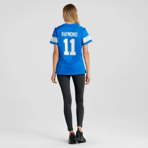 Kalif raymond detroit lions nike womens team game jersey Blue 2XL