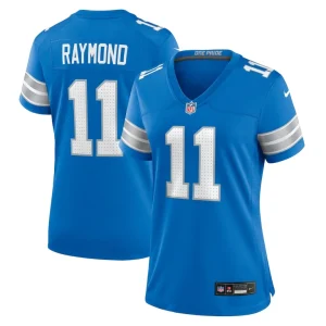 Kalif raymond detroit lions nike womens team game jersey Blue