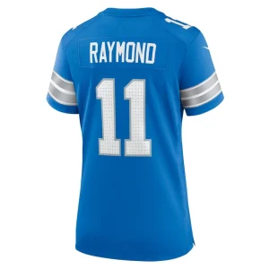 Kalif raymond detroit lions nike womens team game jersey Blue L