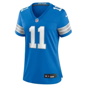 Kalif raymond detroit lions nike womens team game jersey Blue M