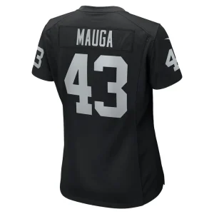 Kanai mauga las vegas raiders nike womens team game jersey Black L