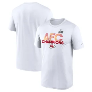 Kansas city chiefs nike 2024 afc champions legend t shirt White