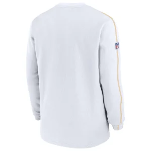 Kansas city chiefs nike 2024 sideline coaches long sleeve top Red L
