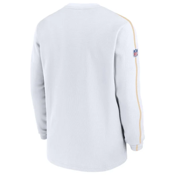 Kansas city chiefs nike 2024 sideline coaches long sleeve top Red L