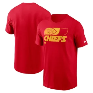 Kansas city chiefs nike air essential t shirt Red