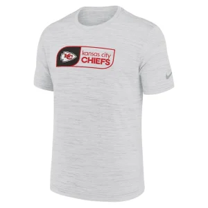 Kansas city chiefs nike big tall velocity jock tag performance t shirt White 2XT