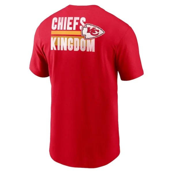 Kansas city chiefs nike blitz essential t shirt Red L