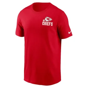 Kansas city chiefs nike blitz essential t shirt Red M