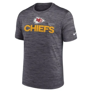 Kansas city chiefs nike blitz velocity modern performance t shirt Black M