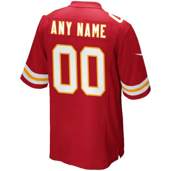 Kansas city chiefs nike custom game jersey Red L