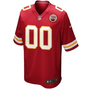 Kansas city chiefs nike custom game jersey Red M