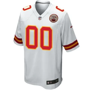 Kansas city chiefs nike custom game jersey White M