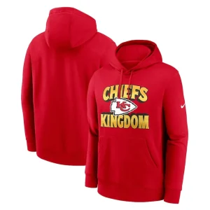 Kansas city chiefs nike hometown fleece pullover hoodie Red