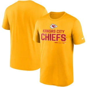 Kansas city chiefs nike legend community performance t shirt Gold