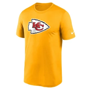 Kansas city chiefs nike legend logo performance t shirt Gold M