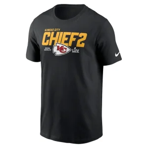 Kansas city chiefs nike local essential t shirt Black M