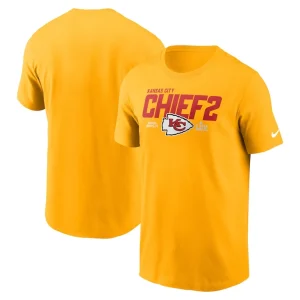 Kansas city chiefs nike local essential t shirt Gold
