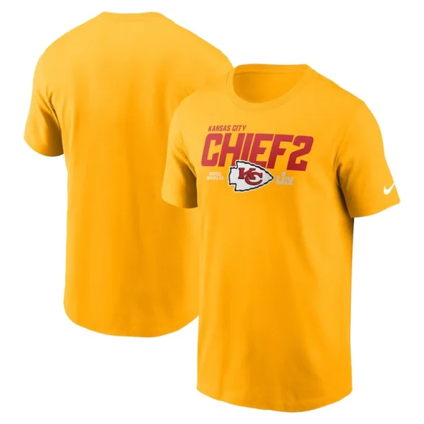 Kansas city chiefs nike local essential t shirt Gold