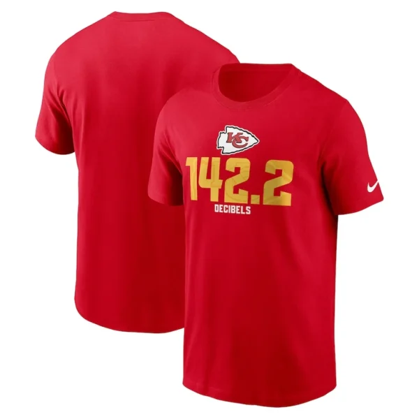 Kansas city chiefs nike local essential t shirt Red