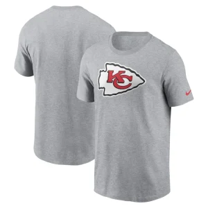 Kansas city chiefs nike logo essential t shirt Gray