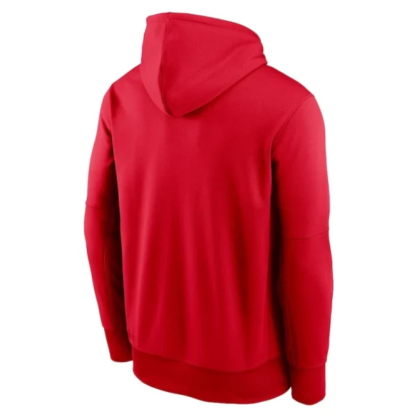 Kansas city chiefs nike performance pullover hoodie Red L