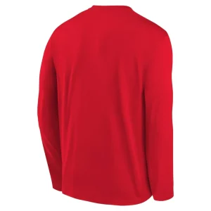 Kansas city chiefs nike preschool legend icon long sleeve t shirt Red 7