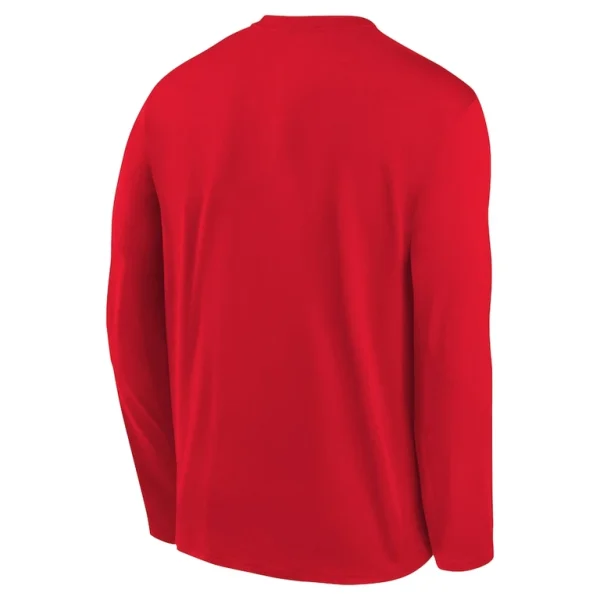 Kansas city chiefs nike preschool legend icon long sleeve t shirt Red 7