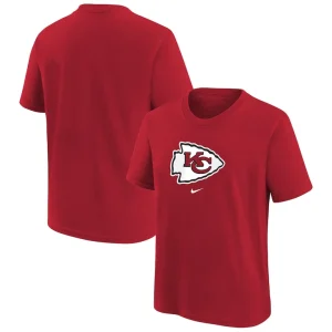 Kansas city chiefs nike preschool team wordmark t shirt Red