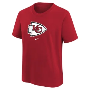 Kansas city chiefs nike preschool team wordmark t shirt Red 56
