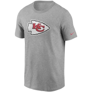 Kansas city chiefs nike primary logo t shirt Heathered gray M