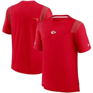 Kansas city chiefs nike sideline player uv performance t shirt Red