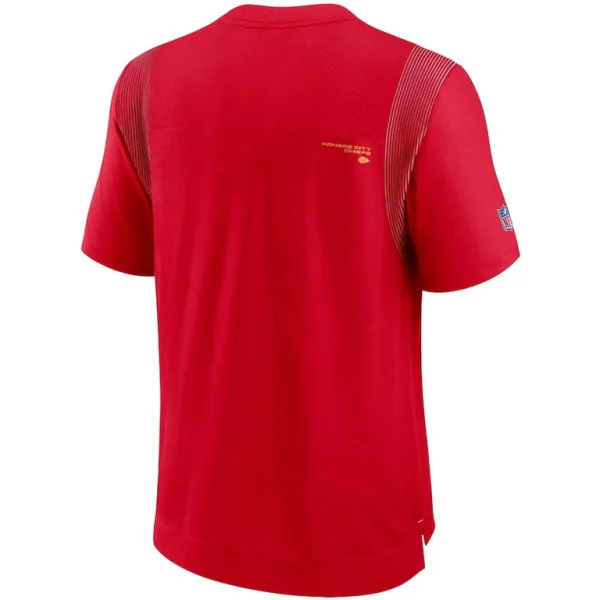 Kansas city chiefs nike sideline player uv performance t shirt Red L