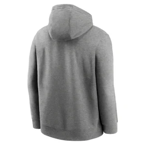Kansas city chiefs nike super bowl lix nola inspired pullover hoodie Heather gray L