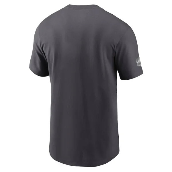 Kansas city chiefs nike super bowl lix opening night t shirt anthracite Multi L