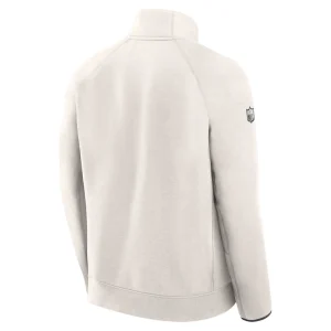 Kansas city chiefs nike super bowl lix opening night tech fleece half zip top Cream L